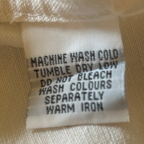 Tommy Bahama off-white hemp + silk blend shorts sz 12 - Picture 8 of 8